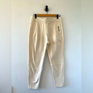 Lole Decoded Cream Cotton Lounge Pants Women’s Size M